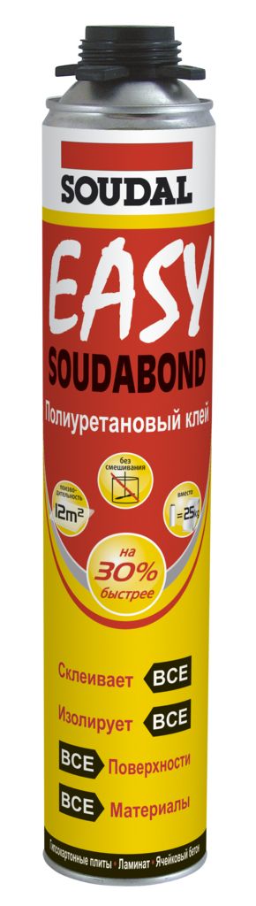 Neotherm  Soudal Soudabond Easy, КЛЕЙ универсальный для панелей