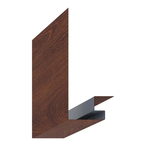 Планка откоса сложная 3D Woodstock 230x75x3000мм Ecosteel, Ecosteel Matt, Ecosteel Textur купить в Санкт-Петербурге