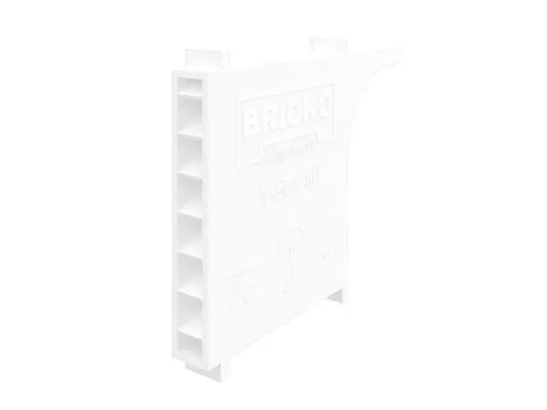 Вентиляционная коробочка для кирпичной кладки BRICKO V-Box 90х60х10мм белый купить в Санкт-Петербурге