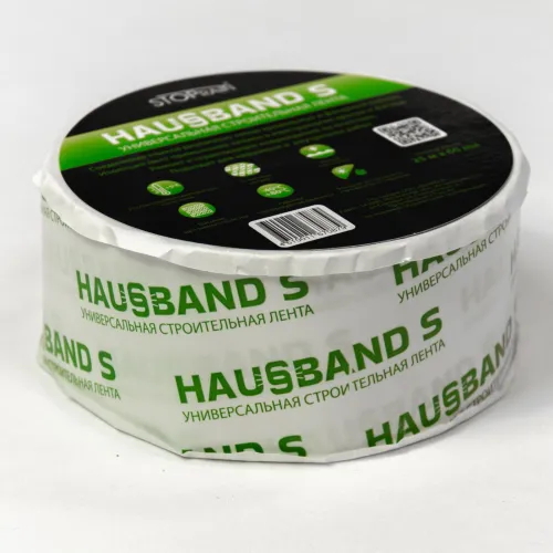 Hausband S 60мм х 25м универсальная односторонняя клейкая лента. купить в Санкт-Петербурге