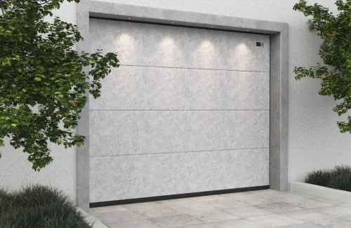 Ворота гаражные секционные Prestige Lux L-гофр smooth 3000х2250мм ALUTECH купить в Санкт-Петербурге