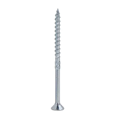 Упаковка шурупов конструкционных Finka Timber Screws CS 5.0x80TX25 голубой цинк, потай 200шт/уп купить в Санкт-Петербурге