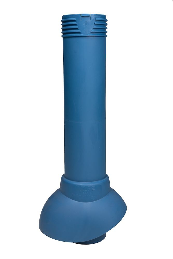 Вентиляционный выход канализации без утепления110/500 Vilpe, синий (аналог RR35, RAL5009)