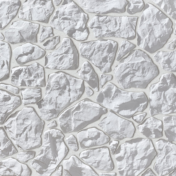 Leonardo Stone Искусственный камень Плоскость Бергамо 0,9 кв.м/уп, 100 (белый)