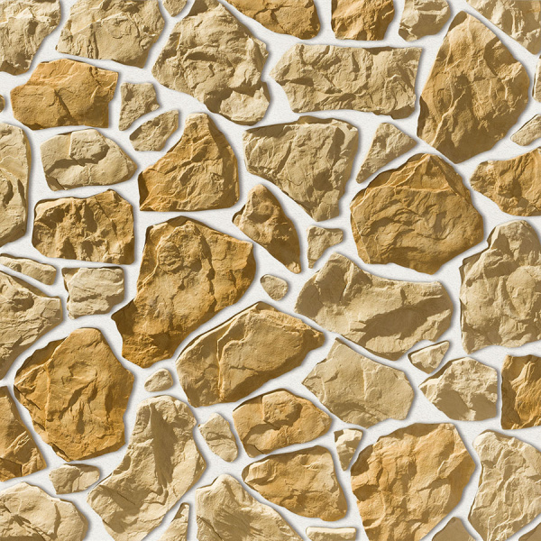 Leonardo Stone Искусственный камень Плоскость Бергамо 0,9 кв.м/уп, 050 (бежевый)