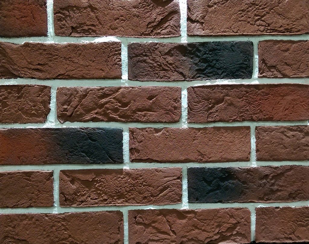 Искусственный облицовочный камень VipKamni Town brick 62, Камень Redstone под кирпич 
