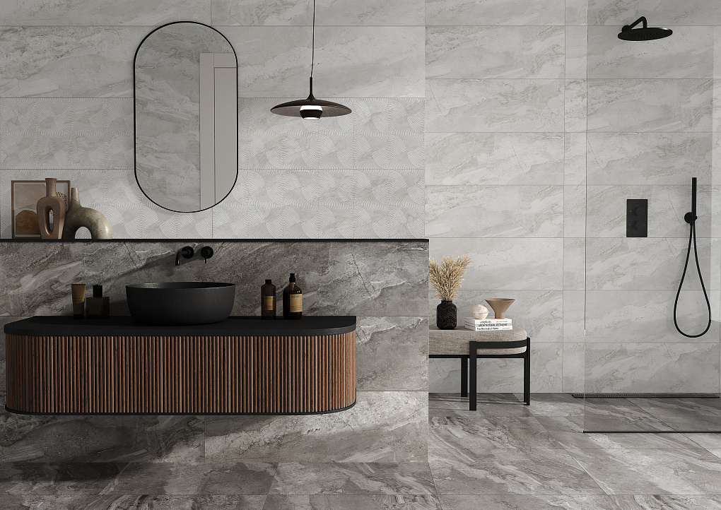 Керамогранит Gracia Ceramica Nadelva sugar grey PG 01 камень 600х600х10мм 1,44м2/4шт/уп