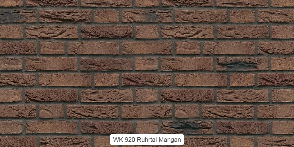 WK920WDF-ECO Ruhrtal mangan кирпич ручная формовка 210х50х65мм 1080шт/пд WK, WK920WDF-ECO Ruhrtal mangan кирпич ручная формовка 210х50х65мм 1080шт/пд WK