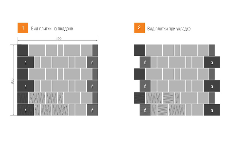 BRAER Тротуарная плитка Старый город Ландхаус 2.0 Серый 60мм 12,9м2/пд