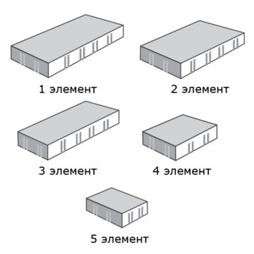 Б.4.Псм.6 Инсбрук Тироль Colormix native плитка тротуарная 12,96м2 STEINRUS