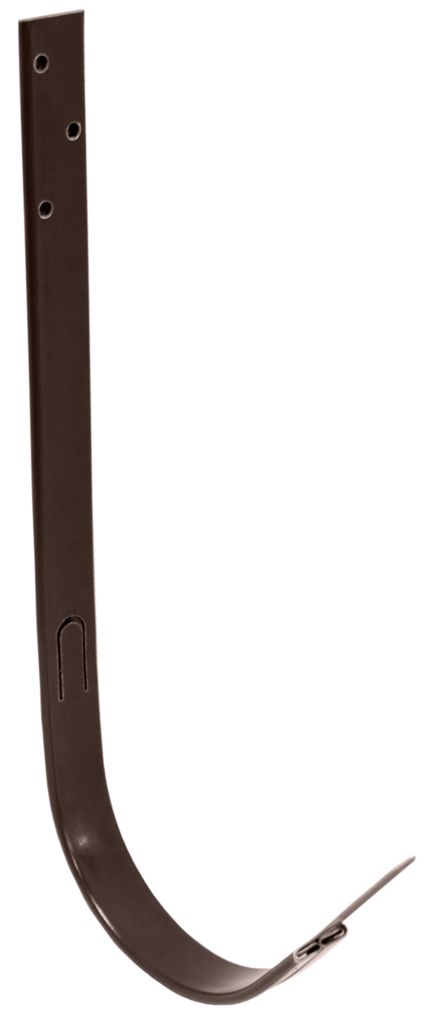 Кронштейн желоба длинный металлический D150, Кронштейн желоба длинный 8017 коричневый