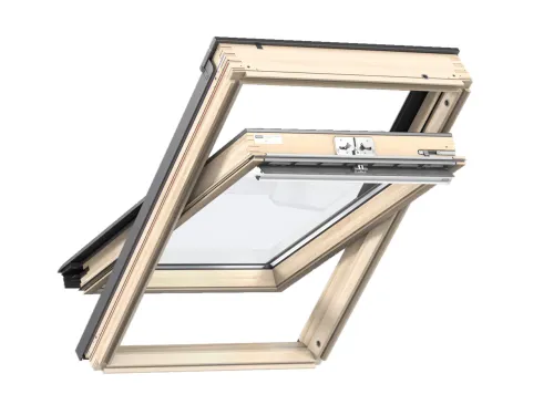 Velux GZL 1051 MK04 78х98см (ручка сверху) мансардное окно деревянное однокамерное (Велюкс) купить в Санкт-Петербурге