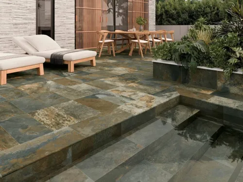 Керамогранит уличный Sinai Green Base C3/R11 Antislip 600х600х20мм 2шт/уп TERRASLAB купить в Санкт-Петербурге